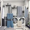 Séchoir à linge 4 niveaux Séchoir sur pied avec roulettes Voir les images du produit 2