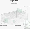 Wiltec Parc enclos pour petits animaux domestiques – 1830 x Voir les images du produit 5