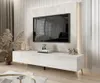 RTV Schrank COLETTE III 175 cm weiß hochglanz, Weiß / Weiß Produktbild-Vorschau 1