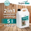 Superbau Leinölfirnis 10 Liter NATUR  Leinöl Firnis Holzöl Produktbild-Vorschau 2
