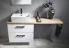 Aqualine VEGA Badmöbel-Set, Breite 125 cm, weiß/Eiche Produktbild-Vorschau 4