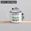 Trendation - Beste Freundin Freund Emaille Tasse Geschenk Produktbild-Vorschau 3