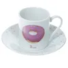Donut Design Espresso Tasse mit Untertasse 2er-Set Produktbild-Vorschau 3