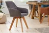 riess-ambiente Drehbarer Design Stuhl LIVORNO vintage grau Produktbild-Vorschau 4