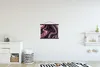 MuchoWow® Textilposter Marmoroptik - Rosa - Lila - Gold - Produktbild-Vorschau 2