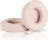 Two beige ear pads for headphones are shown on a white background. Náhled obrázku produktu