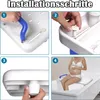 TRMLBE Planche de bain 70x31cm Siège de bain pour adultes Voir les images du produit 3