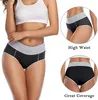 ASKSA Unterhosen Damen 6er Pack Baumwolle Unterwäsche Hohe Produktbild-Vorschau 2