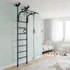 Sprossenwand für Kinder Indoor Klettergerüst aus Metall mit Produktbild-Vorschau 10