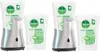 Two Dettol no-touch automatic soap dispensers with refill bottles are shown against a white background. Náhľad obrázku produktu