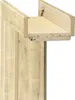 Pertura Komplettzarge CPL Hamilton Eiche 198,5x98,5x9,5 cm Produktbild-Vorschau 1