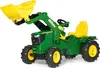 Rolly Toys John Deere 6210R Trettraktor, Frontlader, 3-8 Anteprima dell’immagine prodotto 1