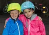 Regenabdeckung Fahrradhelm Polyester Rosa Größe S Produktbild-Vorschau 7