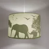 Olucia - SAFARI - Pendelleuchte für Kinderzimmer - Grün Produktbild-Vorschau 4