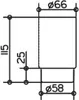 KEUCO 14950000100 Acrylglas-Becher Plan 14950 Produktbild-Vorschau 2
