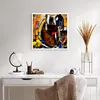 Poster - Poster ohne Rahmen - Wein Abstraktion - 60x60 cm - Produktbild-Vorschau 5