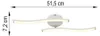 Plafonnier LED, bras mobile, blanc, L 51,5 cm Voir les images du produit 8