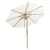 Sekey Sonnenschirm Ø300cm Holzoptik Gartenschirm Produktbild-Vorschau 8