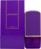 A purple perfume box and bottle are displayed side-by-side against a white background. Produktbild-Vorschau