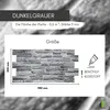 3D-Wandpaneele PVC | Schiefer Optik | Dunkelgrauer Produktbild-Vorschau 4