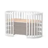 Veres Rom Ovales Babybett (90x70 cm), Erweiterungsset auf Produktbild-Vorschau 10