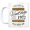 Vintage Tasse 100% echt seit 1972 Kaffeebecher Produktbild-Vorschau 2