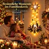 Weihnachtlicher Türhänger mit LED-Beleuchtung, Produktbild-Vorschau 7
