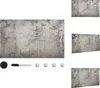 vidaXL Lavagna magnetica da parete in vetro 100x60 cm - Anteprima dell’immagine prodotto 1
