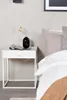 Venture Home Nachttisch Bakal Weiß Produktbild-Vorschau 3