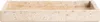 HOMLA MARMURI dekoratives Tablett aus beigem Marmor 25x15x3 Produktbild-Vorschau 2