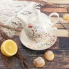 Porzellanteekanne MAKI mit Tasse, 3 Stück Produktbild-Vorschau 5
