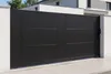 NALI Stahl-Schiebetor, 3,5 m breit, 180 cm hoch, schwarz Produktbild-Vorschau 10