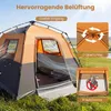 COSTWAY campingtent voor 6 personen, opzet tent met Productafbeelding-voorbeeld 6