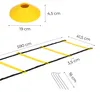 Agility rebrík 6 m s kužeľmi a taškou na tréning Náhľad obrázku produktu 10