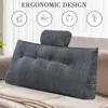 Coussin de tête de lit en forme de coin - Coussin de Voir les images du produit 5