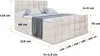 ALTDECOR Boxspringbett mit Matratze und Lattenrost  - BRUGO Produktbild-Vorschau 6