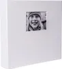 HNFD Maxi-Fotoalbum Lona weiß 34,5x33 cm 100 schwarze Produktbild-Vorschau 1