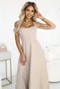 Numoco Formelle Frauenkleider Aurelia beige M Produktbild-Vorschau 6