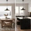 MasterLED Pendelleuchte Mezo Ø36cm E27 Schwarz-Gold – Produktbild-Vorschau 4