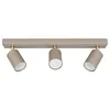 MasterLED Deckenleuchte Bardo 3-flammig GU10 gold-beige Produktbild-Vorschau 4