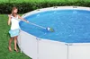 A woman is cleaning an above-ground swimming pool with a net. Anteprima dell’immagine prodotto