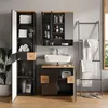 Szafka łazienkowa Vicco Eden Antracyt 40 x 184.2 cm, Model Podgląd zdjęcia produktu 5