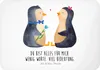 Mr. & Mrs. Panda magnet Pinguin Pärchen - Weiß - Geschenk, Produktbild-Vorschau 1