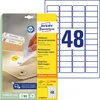 Avery Zweckform L4736REV-25 Étiquettes universelles, 45,7 x Voir les images du produit 2