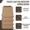 JustValue Möbelerhöher – 4er-Set – 8 cm Erhöhung – Max. 600 Produktbild-Vorschau 8
