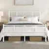 Yaheetech Bettrahmen Metallbett für 140 x 200 cm Matratze Produktbild-Vorschau 2