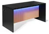 Kücheninsel 155x80x90, schwarze Marmorfront, LED, 2 Produktbild-Vorschau 16