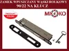 Schmales Einsteckschloss, Rolle 90/22 KL, mit Schließstück Produktbild-Vorschau 2