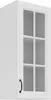 Glashängeschrank 40 cm Stilo Weiß Küchenzeile Küchenblock Produktbild-Vorschau 1