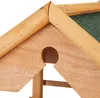 Relaxdays vogelhuis met standaard, weerbestendig bitumen Productafbeelding-voorbeeld 6